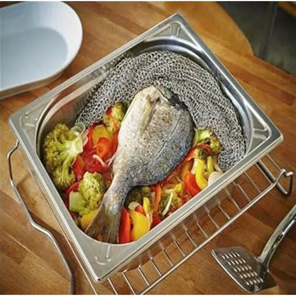 NEW Novac Roasteasy Stainless Steel Chainl For Perfect ROASTING Made In France - Picture 6 of 6